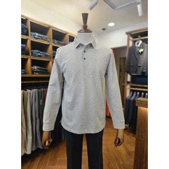 브렌우드 [여주점] 코오롱 브렌우드 남성 에센셜스 베이직 폴로넥 티셔츠 BRTAX26111GYL