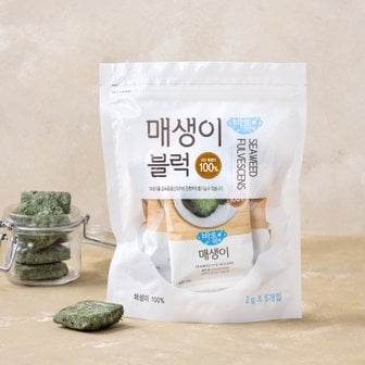 바로먹쿡 매생이 블럭 (2g*5개입)