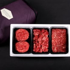 [산지직송/냉장]한우  1++등급 7 프리미엄 선물세트 14호 1.8kg (불고기,국거리,산적 각600g)