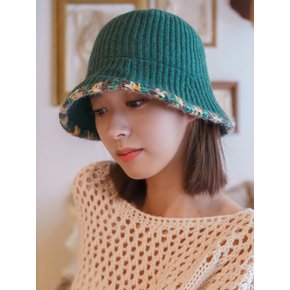 Diana wool knit bucket hat 3colors