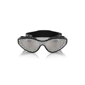 5100987 Swarovski 42mm Wraparound Sunglasses with Strap