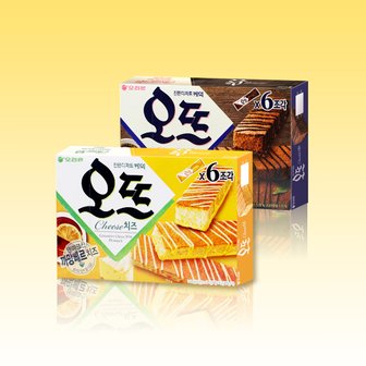 너만아는과자점 오리온 오뜨(6개입) 쇼콜라1통 + 치즈1통 (총2통)