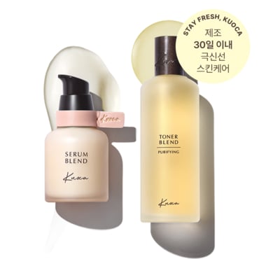 쿠오카 [쿠오카 공식] 리추얼 듀오 (세럼 30ml+토너 너리싱 130ml)