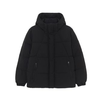 nau 컴포트 시어서커 다운 자켓 Black
