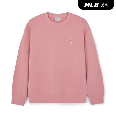 MLB [코리아공식] 클래식 모노그램 빅럭스 맨투맨 NY (Mg.Pink)