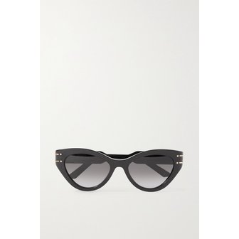 DIOR 디올 디올시그니처 B71 캣아이 아세테이트 선글라스 블랙 1647597322360069