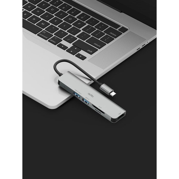 5in1 C타입 3.2 HDMI 4K 미러링 넷플릭스 Dex 멀티 맥북 허브 CRH-30