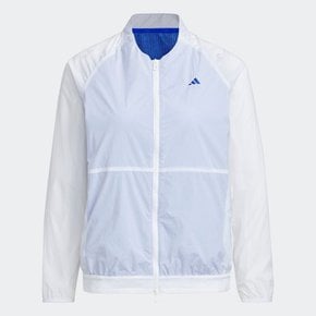 2023 S/S Women Golf 크루 넥 방풍 긴팔 풀 ZIP 재킷 HS9984 (화이트)