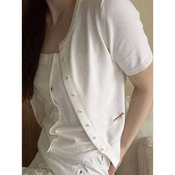 BASIC ROUND CARDIGAN  & BUSTIER SET IV
