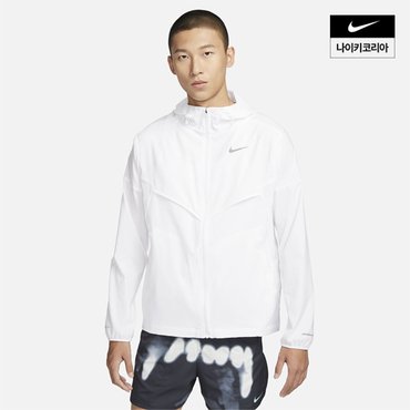 나이키 맨즈 나이키 윈드러너 리펠 러닝 재킷 NIKE FB7541-100