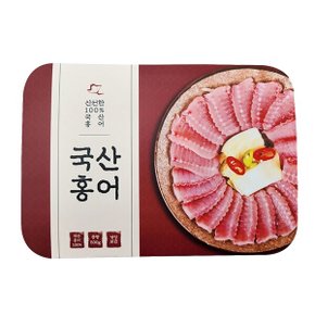(백년수산) 국산 홍어 500g x 1팩 + (증정) 용기초장 1개