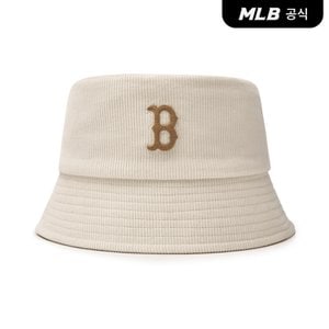 MLB [코리아공식] 코듀로이 버킷햇 드롭핏 BOS (D.Cream)