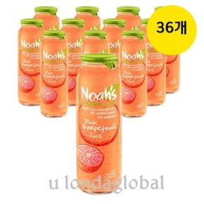 노아 핑크 자몽 카페 과일 주스 음료 260ml 36개