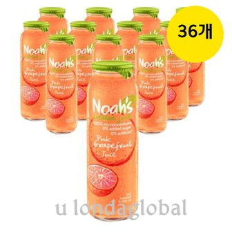  노아 핑크 자몽 카페 과일 주스 음료 260ml 36개