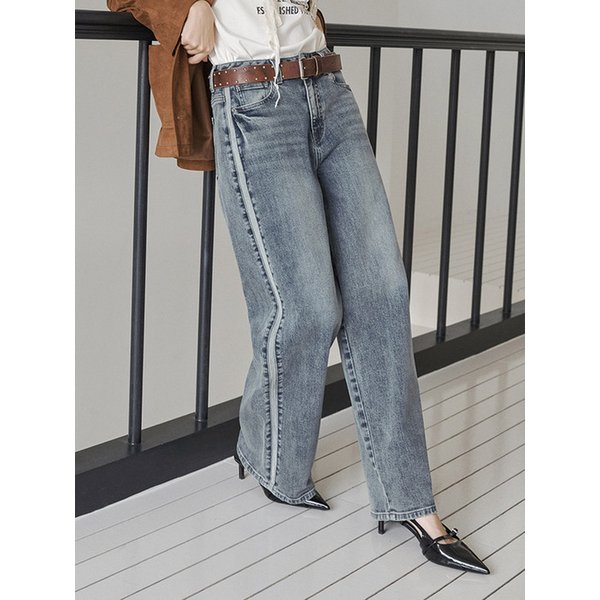 사이드 디테일 뉴핏 와이드 OP3D5325