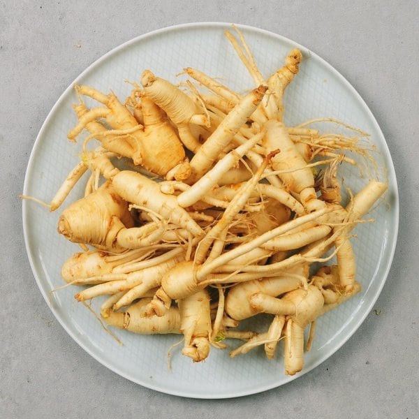 [자연애] 바로먹는 국내산 세척수삼(난발삼/600g/10-12뿌리내)