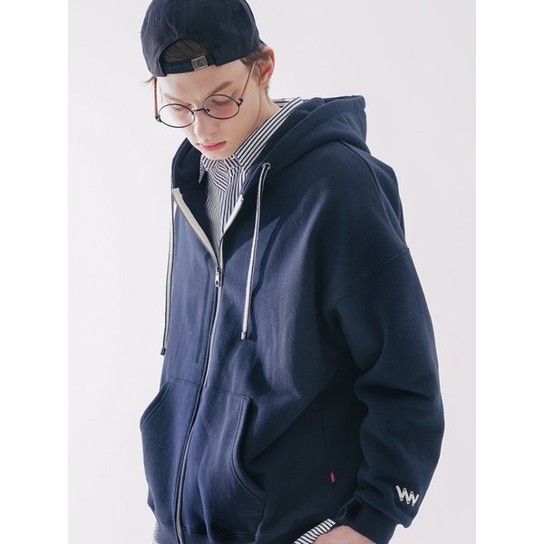 와핑 후드집업 네이비 JJOT7203