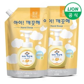 아이깨끗해 폼 핸드워시 대용량 1.8L 스파우트(순) 2개