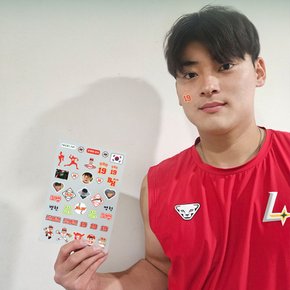 조병현 선수 스포츠 야구 타투 스티커 응원용품 페이스 페인팅 건식 판박이