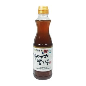 청정식품 100% 볶은 통깨 통참깨 참기름 500ml