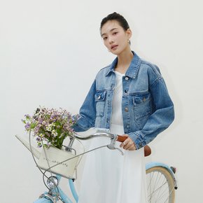 [25 S/S] 잇미샤 버튼포인트 데님 자켓 ITP3ZDJ820