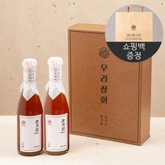 [우리상회] 국내산 참기름300ml x 2병 선물세트