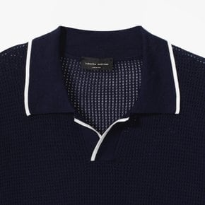 [샌프란시스코 마켓] KNIT S/S POLO (SOFT COTTON) NAVY