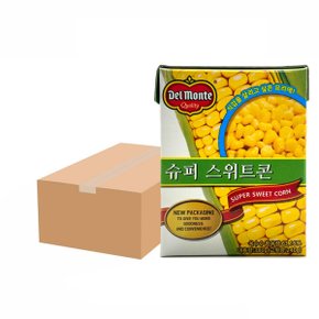 슈퍼 스위트콘 380g 24개 옥수수콘 테트라팩