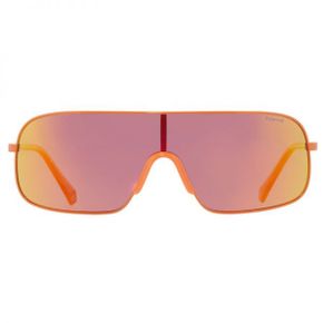 폴라로이드 폴라라이즈 레드 멀티레이어 라운드 Unisex 선글라스 PLD 6222 S 0L7Q OZ 99 1237224