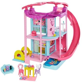  바비(Barbie) 첼시 놀이가 가득 산카다테의 집 [돌 집, 액세서리 플레이 세트] [3 세 ~] HCK77