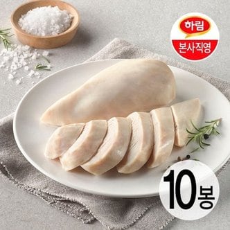 하림 [T딜]하림이닭 닭가슴살 오리지널 100g 10팩