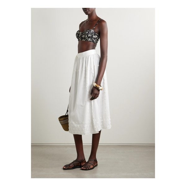 카일라 아플리케 코튼 보일 파레오 화이트 46376663162870522