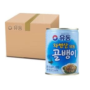 유동 자연산 골뱅이 통조림 300g 24개