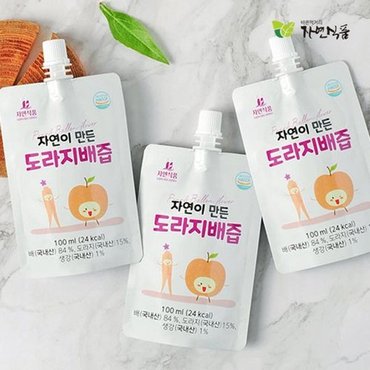  자연이 만든 도라지배즙 스파우트 100ml x 30팩