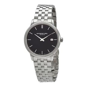 3998650 Raymond Weil Toccata Quartz Black Dial Mens Watch