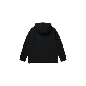 Anorak Hooded Windbreaker_Black