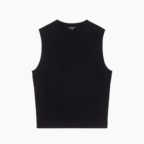 *정상가 39,900원*남 메리노울 블렌디드 니트 베스트_BLACK