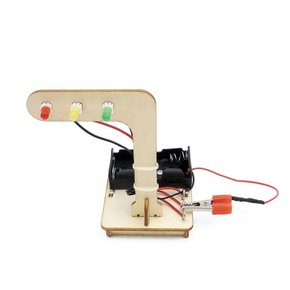 생명과학실험키트 고등 오토마타 화학 톱니바퀴 만들기 전기회로 놀이 교구 세트 교통 신호등