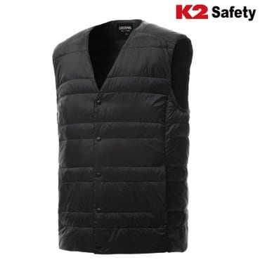 K2 Safety 구스다운 경량 베스트 21VE-F609R 동계 패딩조끼