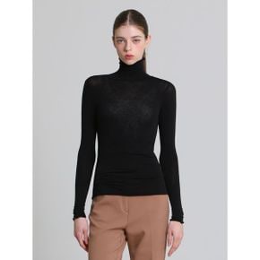 물결 슬림 폴라 티셔츠 택가격 35000원_P419280586