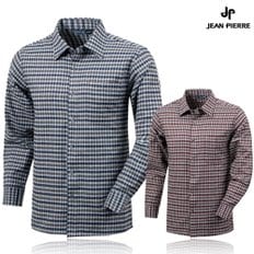 [JEAN PIERRE]쟌피엘 포인트 패턴 울론 남방 Model No_J2-0E072