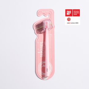 [무케] 유키위_마그네틱 항균 칫솔 1pc (베이비핑크) 자석칫솔 초 미세모 프리미엄 칫솔