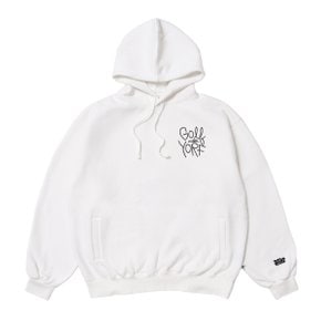 후드티 피그먼트 다잉 마스터 래빗 화이트 HOODIE PIGMENT DYEING MASTER RABBIT WHITE