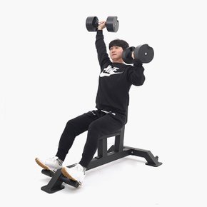 클럽형 숄더 벤치 I 어깨운동 헬스벤치 플러그피트니스