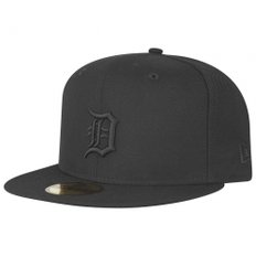 뉴에라 59Fifty 캡 - MLB 블랙 디트로이트 타이거즈