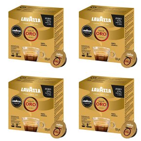 라바짜 퀄리타 오로 에스프레소 캡슐 커피 Lavazza Qualita Oro Espresso 16개입 4개