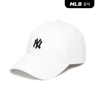 MLB [코리아공식]루키 언스트럭쳐 볼캡 NY (Off White)