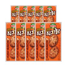 롯데웰푸드 [본사직영] 의성마늘 직꾸닭 리얼간장 100gx10개