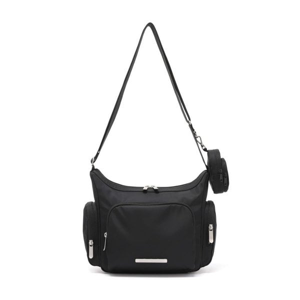 [여주점] N255ACR090 어반 트래블 호보백 BLACK