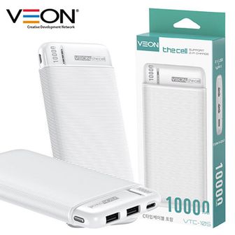 오너클랜 베온 더셀S 3포트 보조배터리 10000mAh